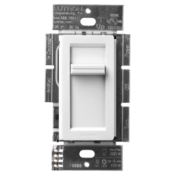 Lutron Dimmer Sld Lumea C-L Wht - LECL-150H-WH