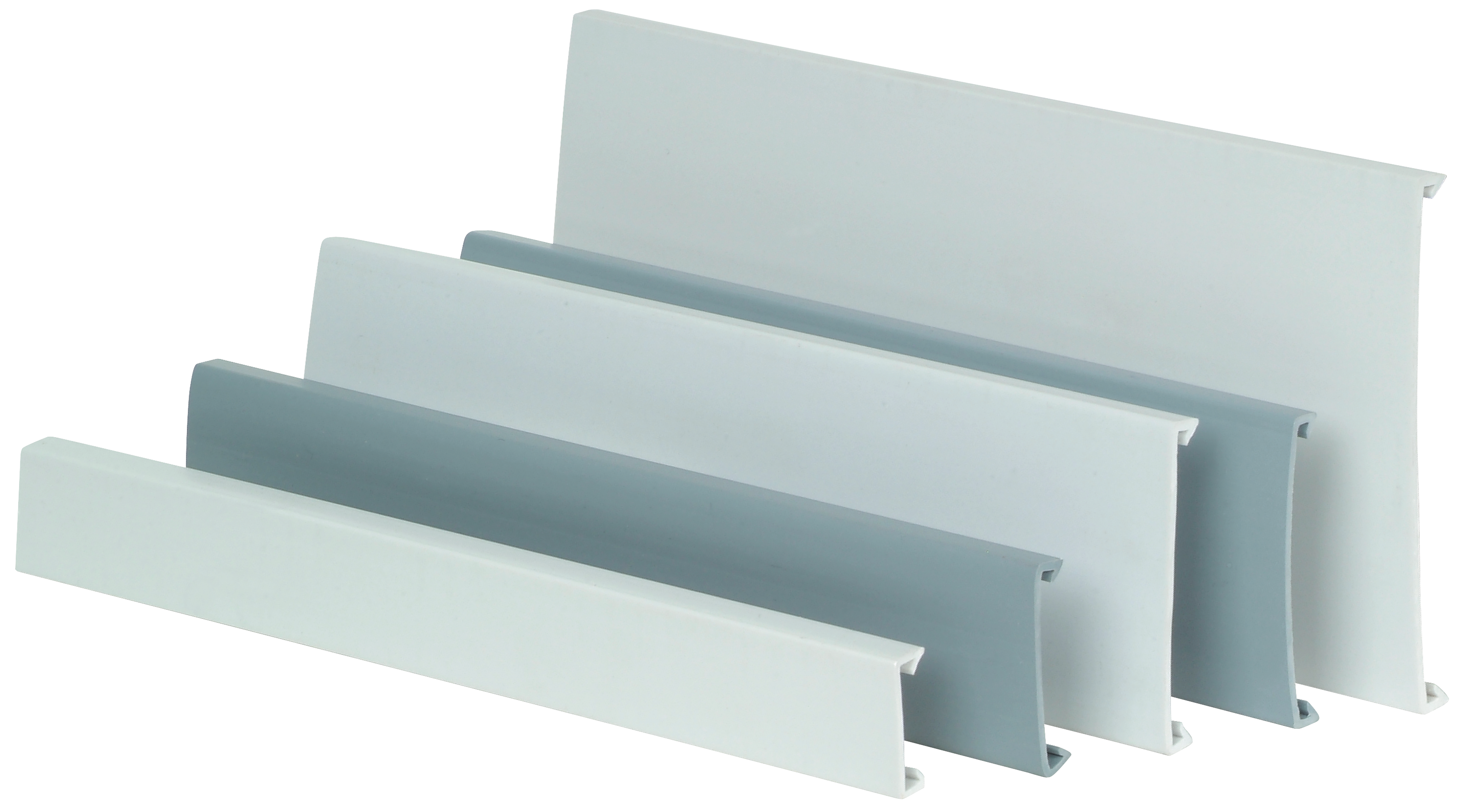 C3Controls Wire Duct, 25 x 40mm, Wide, Grey, No Adhesive Back - WD-B25X40W