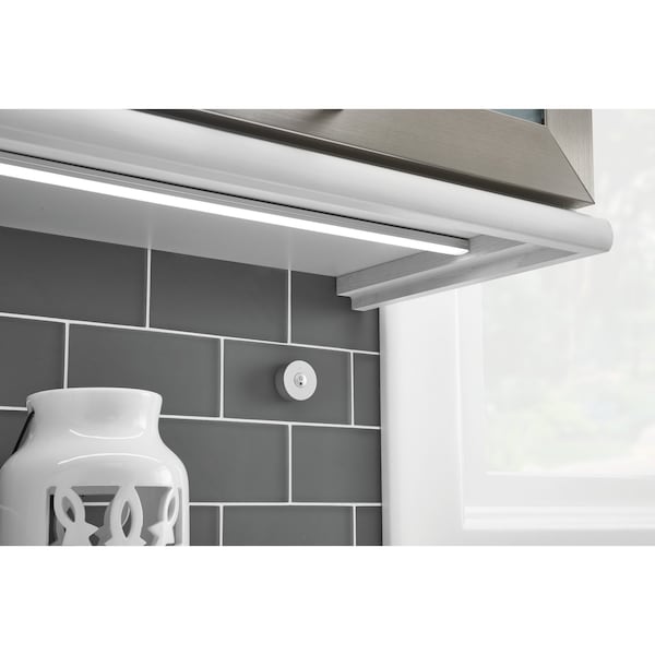 Tresco Lighting Tresco FREEDiM Series Micro Dimmer, Nickel - L-WLD-1RND-NI-1