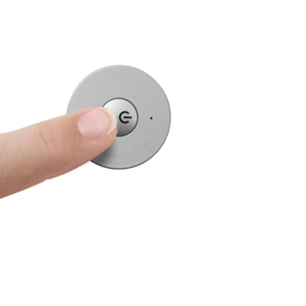 Tresco Lighting Tresco FREEDiM Series Micro Dimmer, Nickel - L-WLD-1RND-NI-1