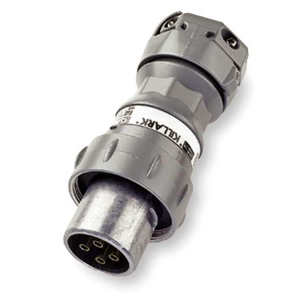 Hubbell Pin & Slve Plug, 60A, 3P, 2W, 600VAC/250VDC - VP6385