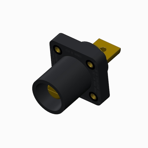 Marinco Cls40Mrb-Bb-A Cls Series Mnt (400A/600V) 2/0-4/0 Bus Bar Male-Blk (A) - CLS40MRB-BB-A