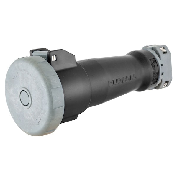 Hubbell IEC Pin and Sleeve Connector, 100A, 600V - HBL4100C5W