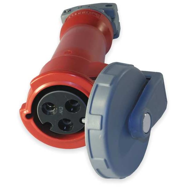 Hubbell IEC Pin and Sleeve Connector, 30A, 480V - HBL330C7W