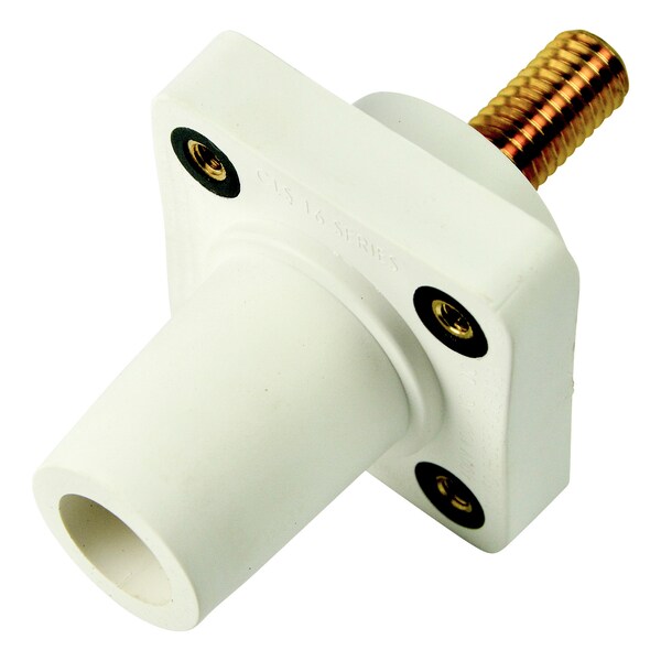 Marinco Cls40Frsb-B Cls Series Pnl Mnt (400A/600V) 1.125" Stud; Female-Wht (B) - CLS40FRSB-B