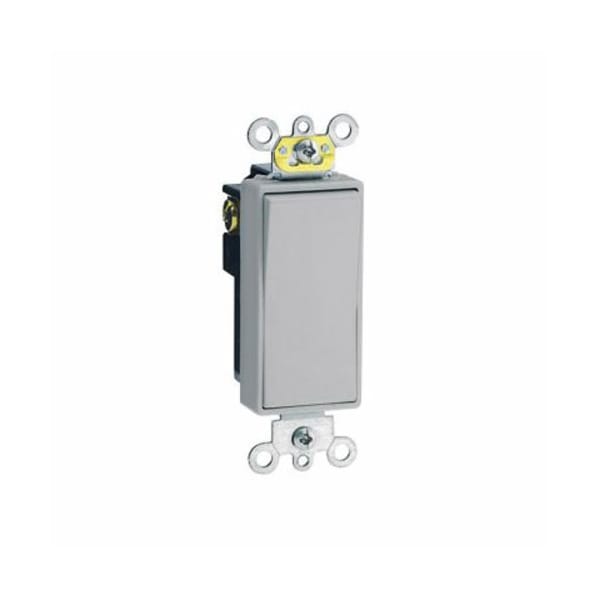 Leviton Rocker Switch 20A 120 277V Dec 4Way Sw Gray - 5624-2GY