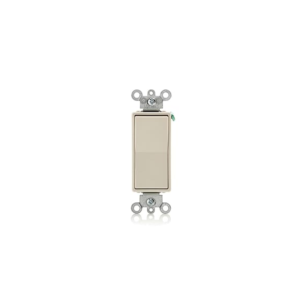 Leviton Rocker Switch 15A 120/277V 4-Way Dec Resi Lt Alm - 5604-2T