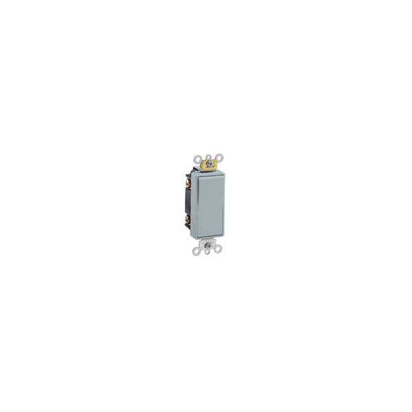 Leviton Rocker Switch 20A 120 277V Dec Dp Sw Gray - 5622-2GY