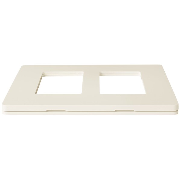 Faith Wall Plate, Number of Gangs: 2-Gang Plastic, Light Almond - SWP2-LA-120