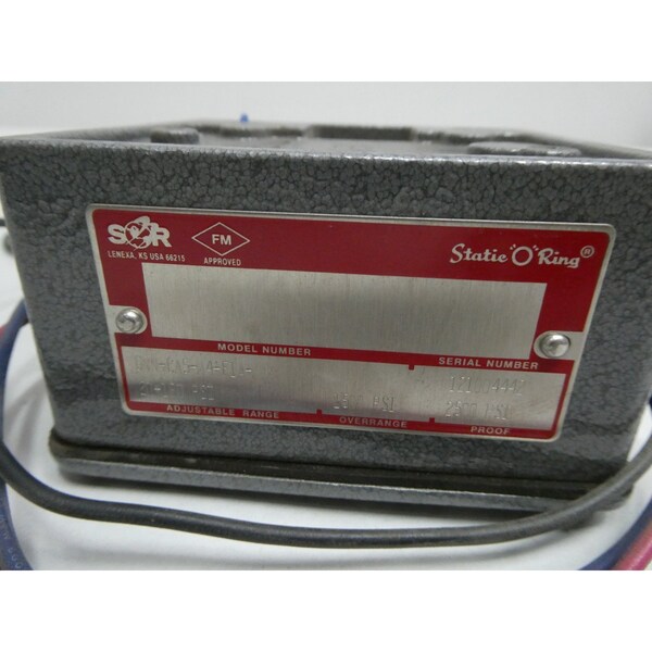 Interruptor de presión Sor 20-180PSI 250V-AC - 6NN-CA5-M4-F1A