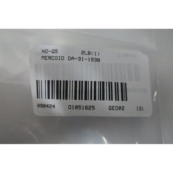 Interruptor de presión Mercoid 1/4 pulgadas 0-75PSI 120/240V-AC 120/240V-DC - DA-31-153B