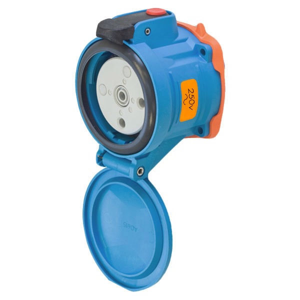 Meltric 63-64072-375-843 RECEPTACLE PADLOCKABLE MUSHROOM PAWL - 63-64072-375-843
