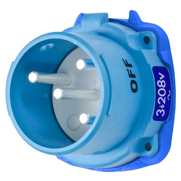 Meltric 31-18233-K16-4X INLET TYPE 4X WATERTIGHTNESS - 31-18233-K16-4X