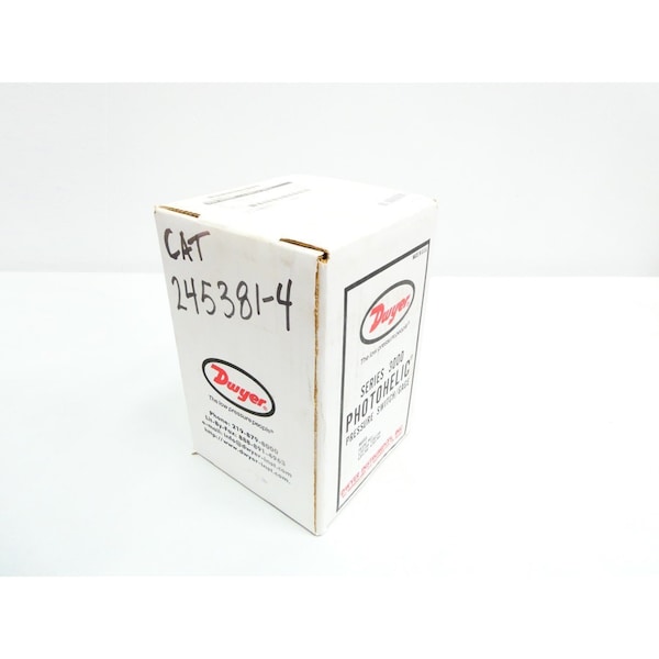 Dwyer PHOTOHELIC 0-25IN-H2O 120V-AC INTERRUPTOR DE PRESIÓN - A3025