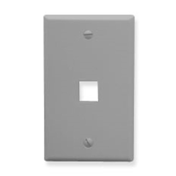 Maxpower 1 Port Gray Faceplate for Power Equipment - MA2665289