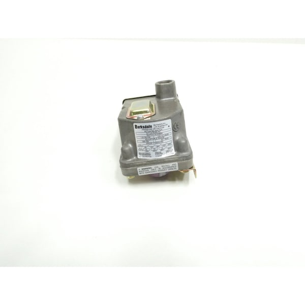 Interruptor de presión Barksdale 1/2IN 1.5-150PSI 125/250/480V-AC - D1T-A150SS-P2