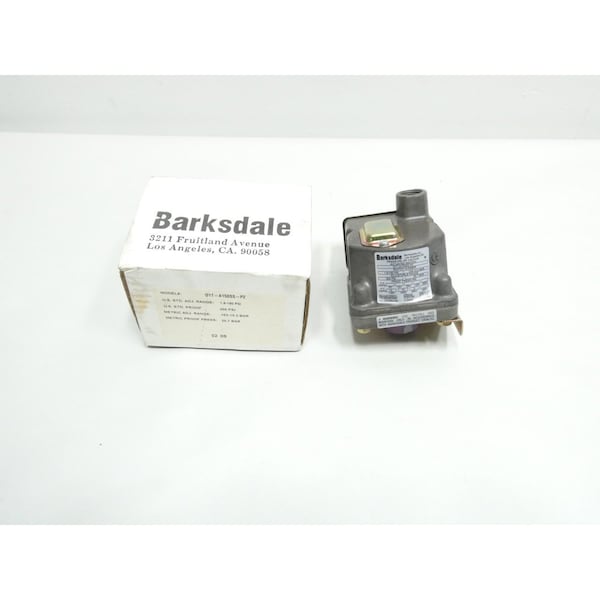 Interruptor de presión Barksdale 1/2IN 1.5-150PSI 125/250/480V-AC - D1T-A150SS-P2