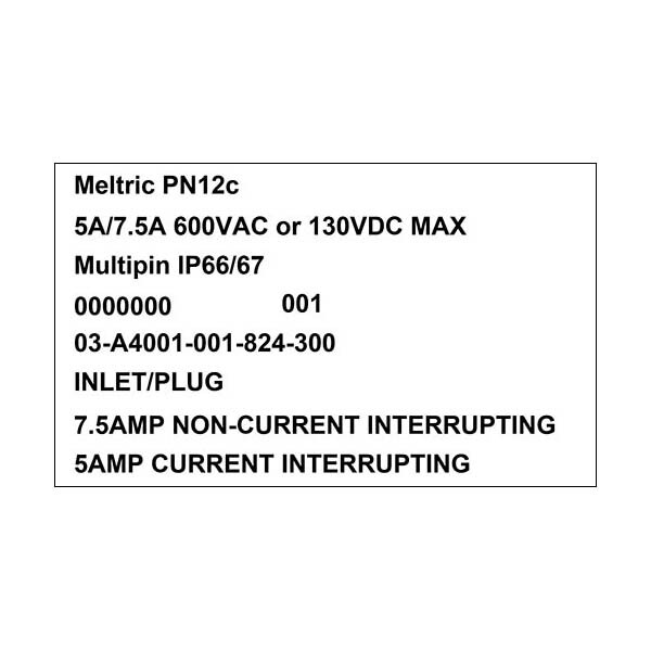 Meltric 03-A4001-001-824-300 INLET REVERSE INTERIORS SCREW TYPE LOCKING PAWL - 03-A4001-001-824-300