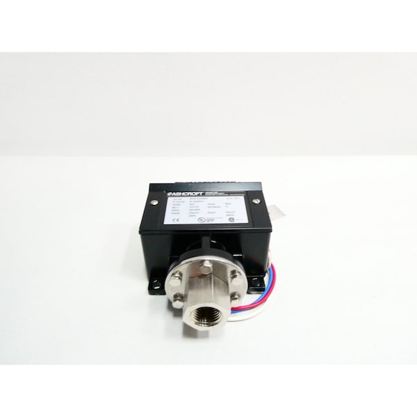 Interruptor de presión Ashcroft 1/2 pulgadas 30PSI 125/250V-AC - B422S XC4FSNH07