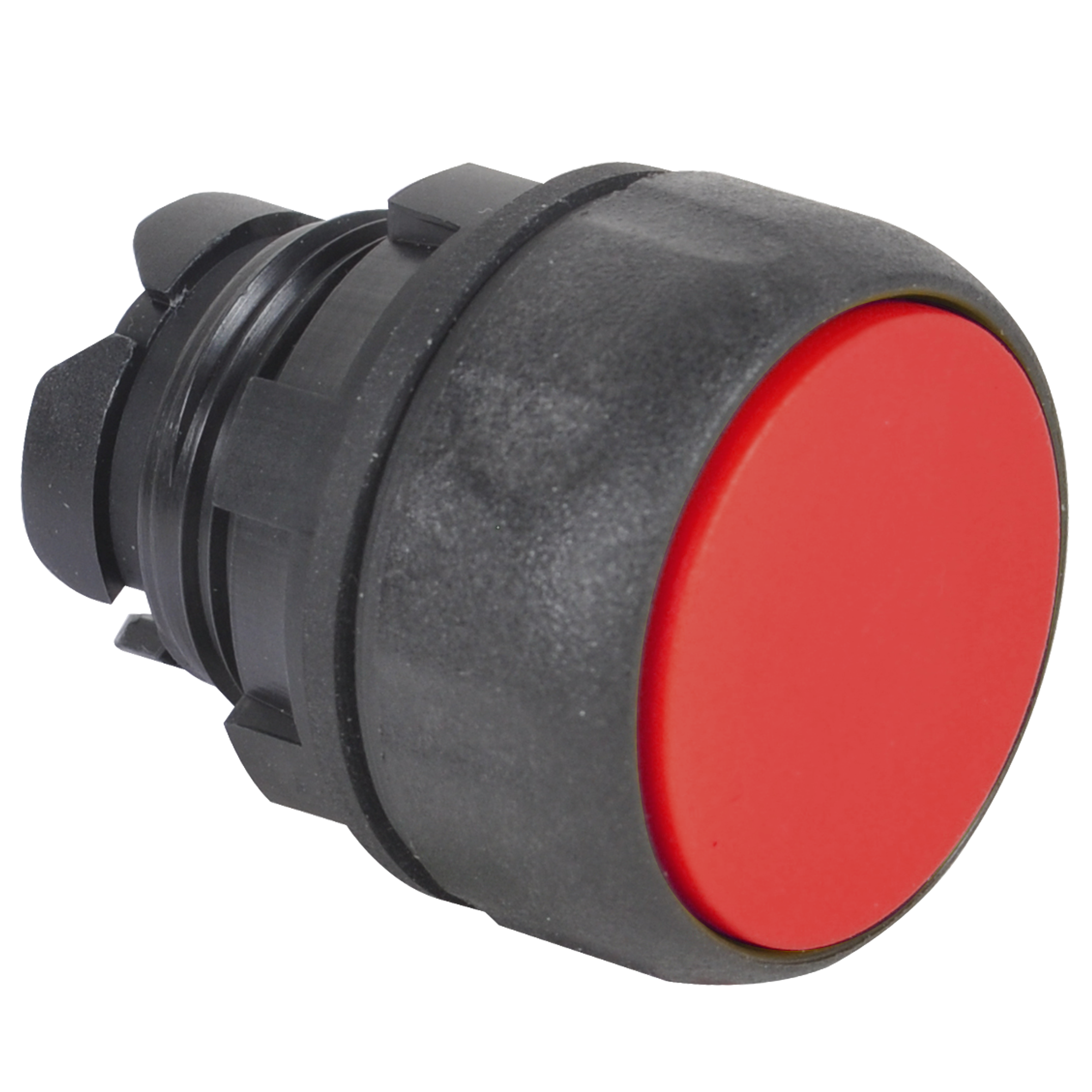 C3Controls 22mm IEC Reset Push Button, Chrome Plated Bezel, Flush Cap, Black, 178mm Plastic Rod - W22RPB-MFK-PK