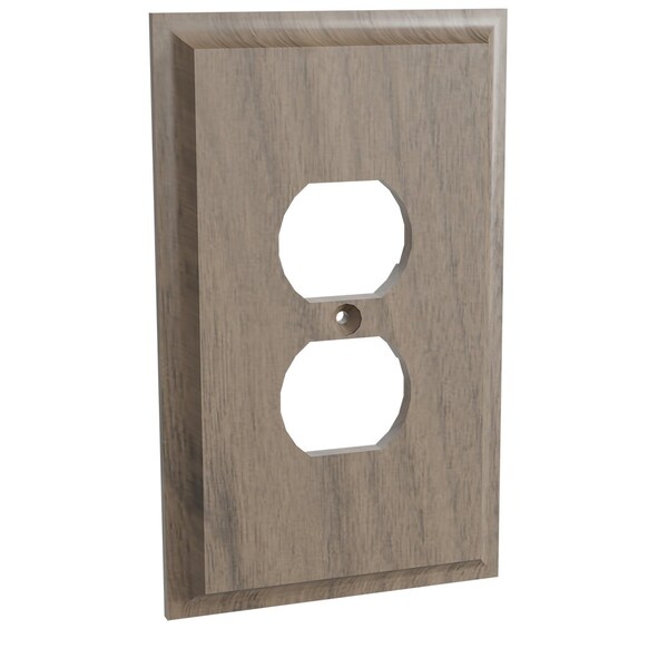 Designs Of Distinction Single Receptacle - Walnut - 01450002WL1