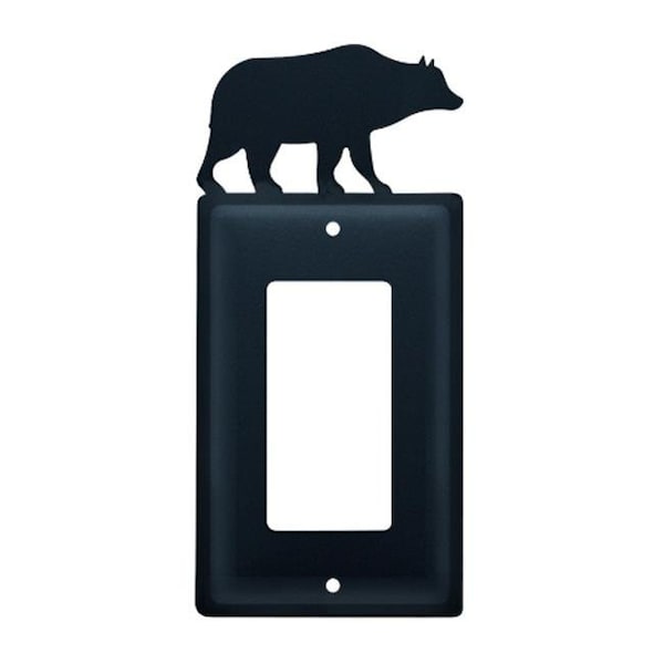 Village Wrought Iron Village Wrought Iron EG-14 Bear GFI Cover - EG-14