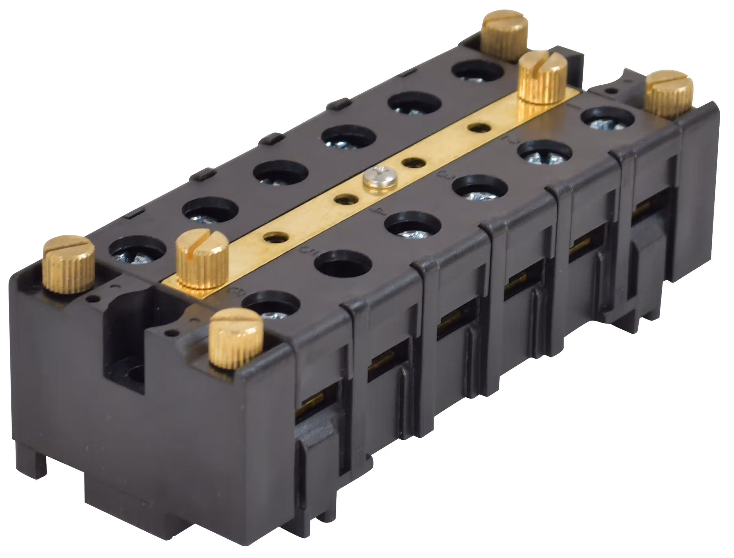 C3Controls HDTB Shorting Block - 4 pt Assembly, (with thumb screw) - HDTB-SB-4