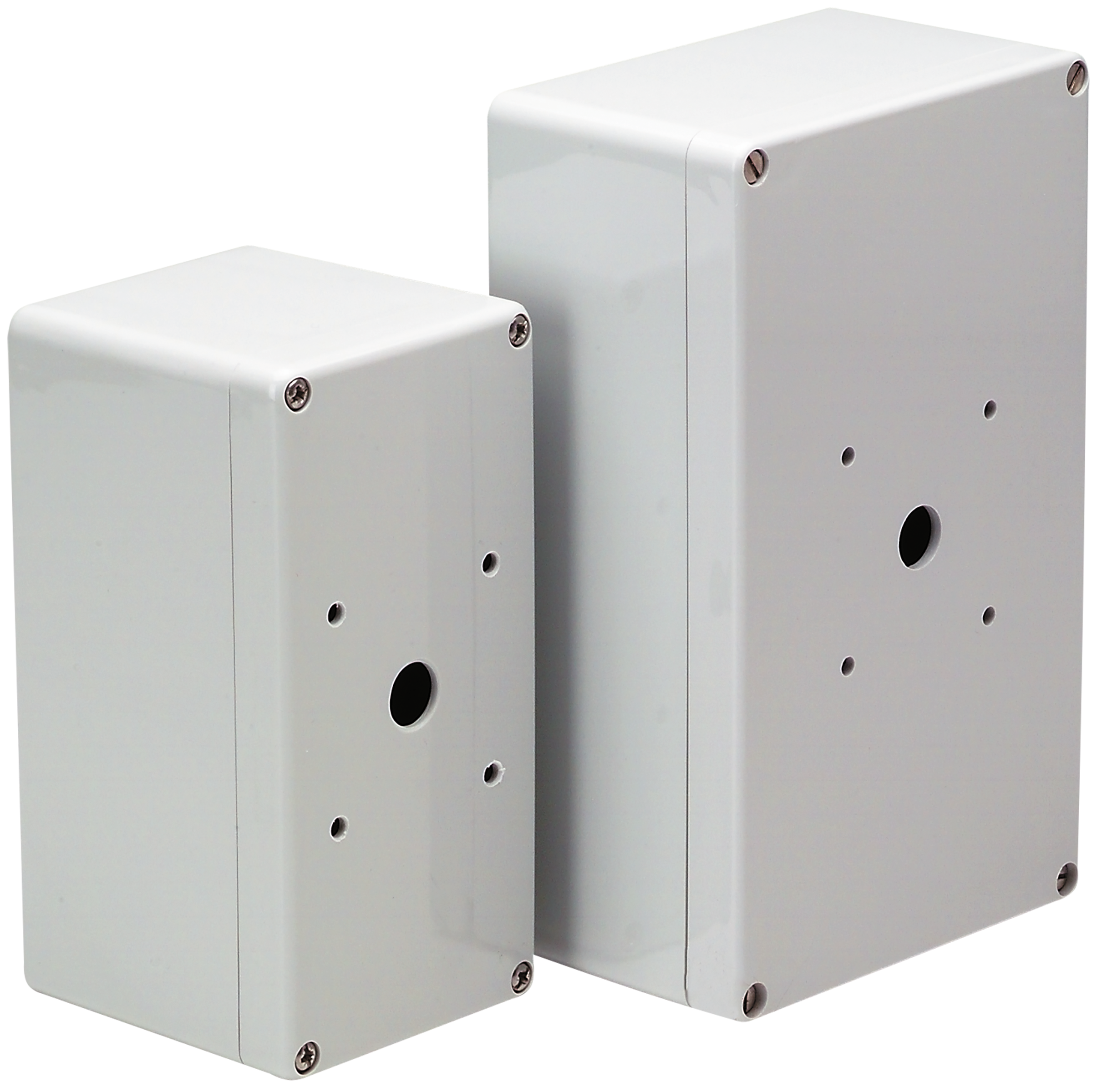 C3Controls Die Cast Aluminum Enclosure, Up to 5 Poles, 8-43/64" x 4-23/32" x 3-9/64" (220.2mm x 120mm x 80mm) - DCDSEN45