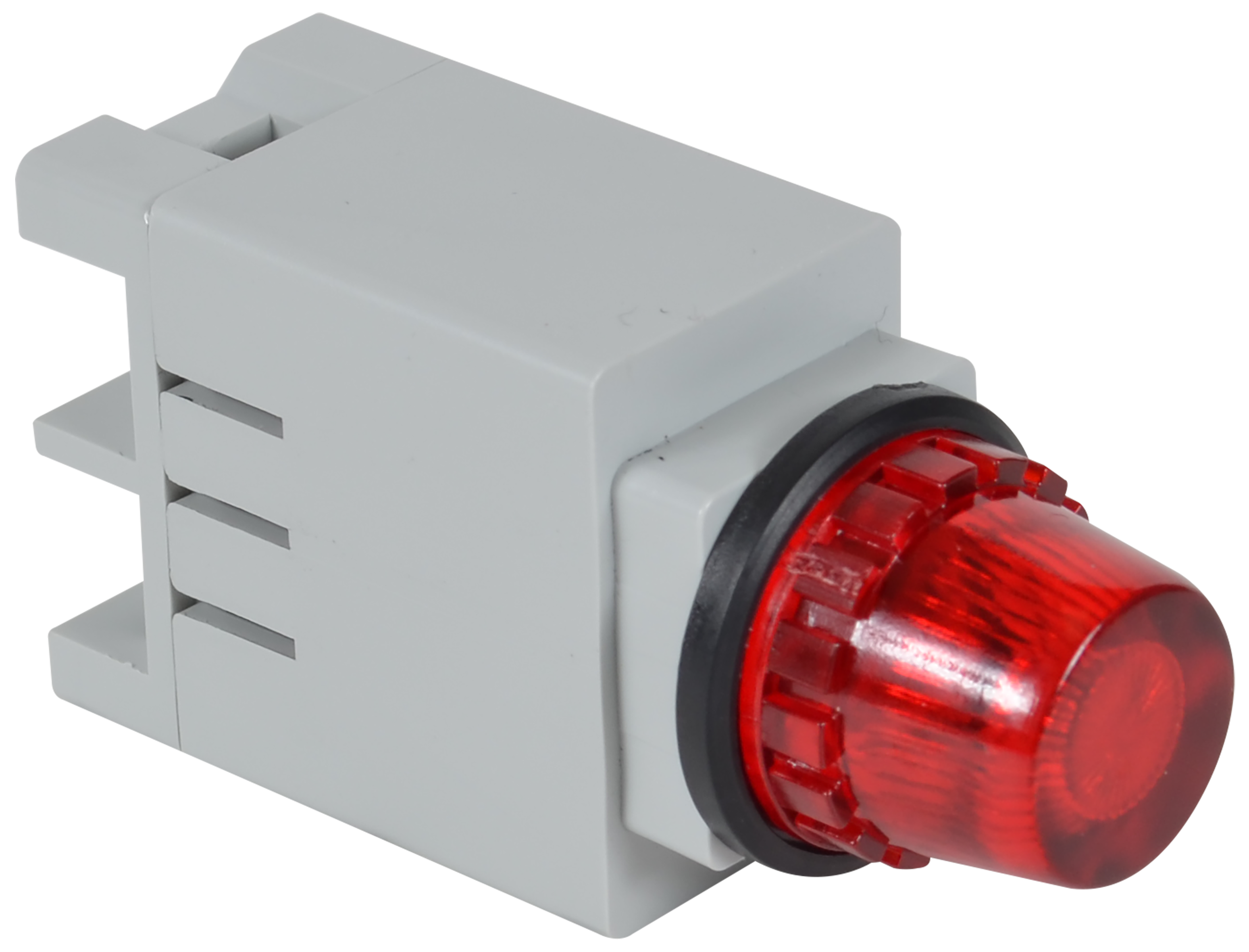 C3Controls 13mm Pilot Light, LED Amber, 120V AC/DC, Screw Terminal, Clear Lens, Flat - 13SBLA120ST-13CRF