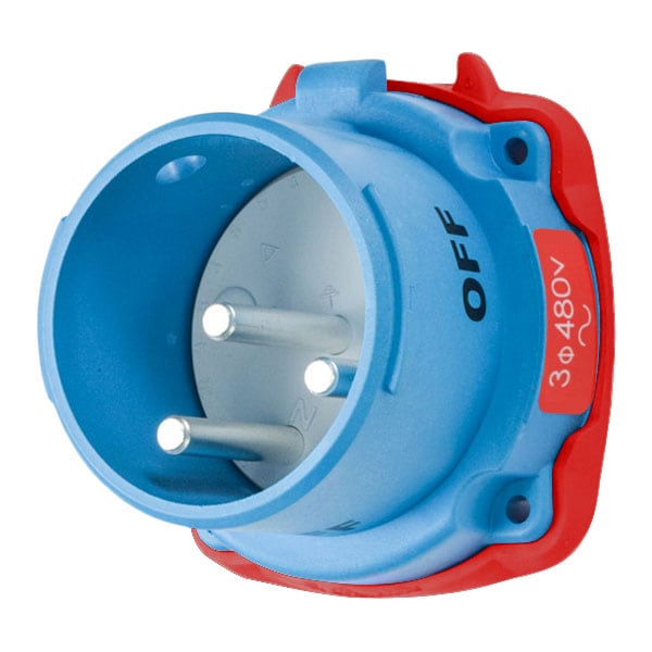 Meltric 31-38242-K04-4X INLET TYPE 4X WATERTIGHTNESS - 31-38242-K04-4X
