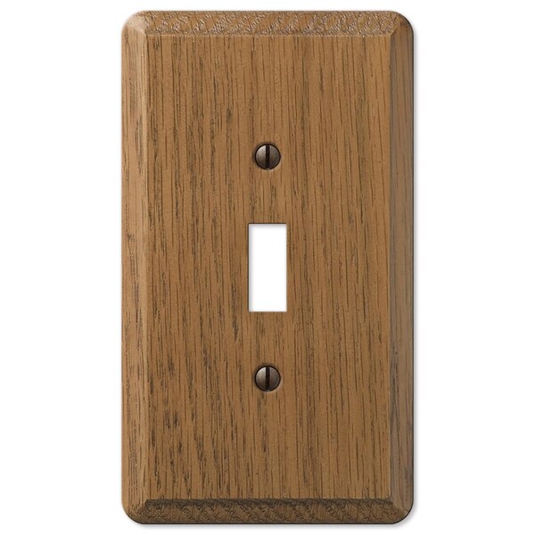 Amerelle Wallplt 1T Wood Med Oak - 901T