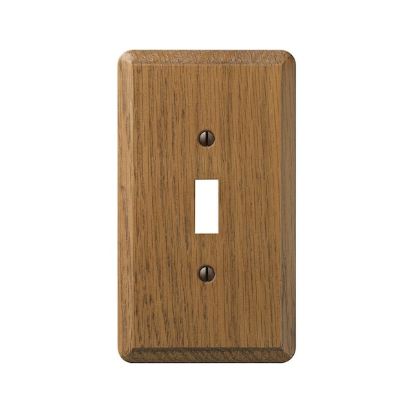 Amerelle Wallplt 1T Wood Med Oak - 901T