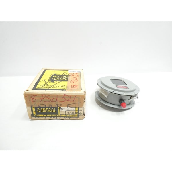 Interruptor de presión Mercoid 1/4IN 0-60PSI 120/240V-AC 120/240V-DC - DSW 223-3-80