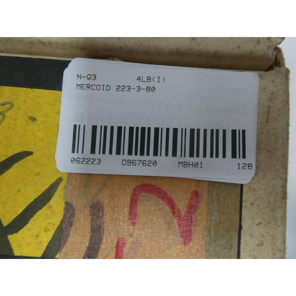 Interruptor de presión Mercoid 1/4IN 0-60PSI 120/240V-AC 120/240V-DC - DSW 223-3-80