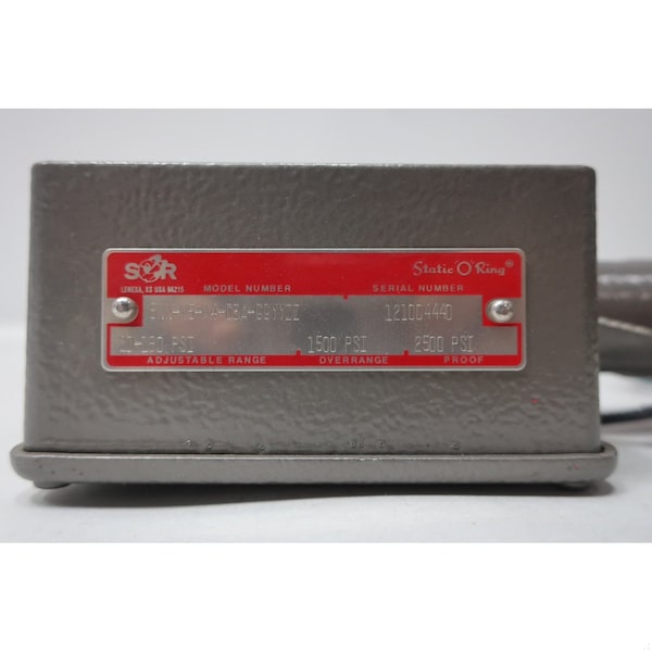 Interruptor de presión Sor 3/4IN 20-180PSI - 6NN-W5-M4-C3A-GGYYZZ