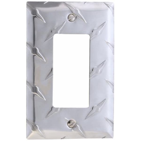 American Tack & Hardware American Tack & Hdwe Co 955R Wallplate 1Dec Diamond Ch 955R - 7015902