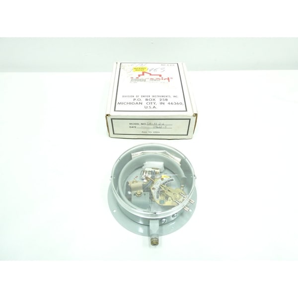 Interruptor de presión Mercoid 1/4IN 0-100PSI 120/240V-AC 120/240V-DC - DA-33-2-6