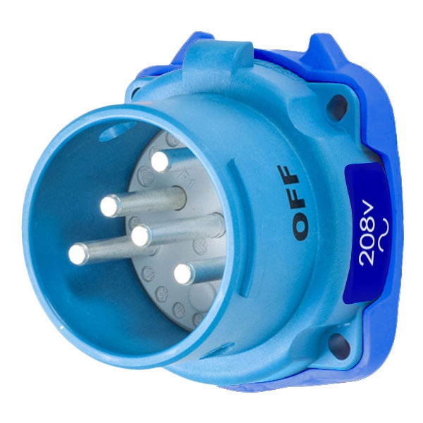 Meltric 33-18162-972-4X INLET TYPE 4X WATERTIGHTNESS - 33-18162-972-4X
