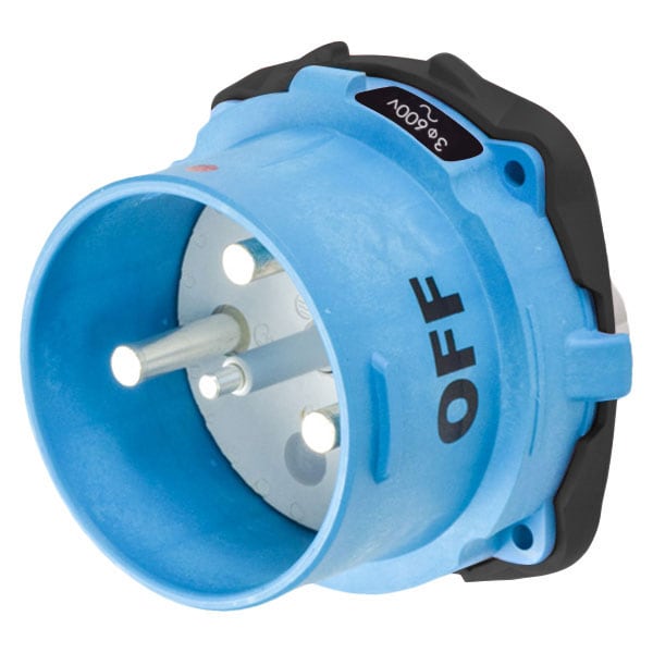 Meltric 63-98143-A155 INLET WITH NO LOCKOUT HOLE - 63-98143-A155