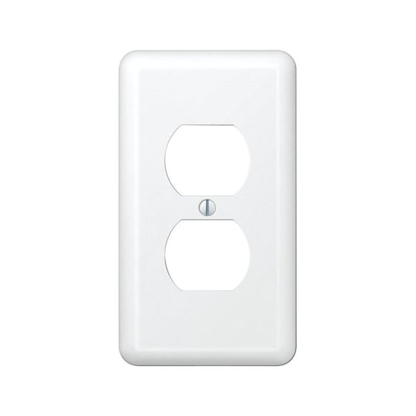 Amerelle Wallplt Whte Steel 1D - 935DW