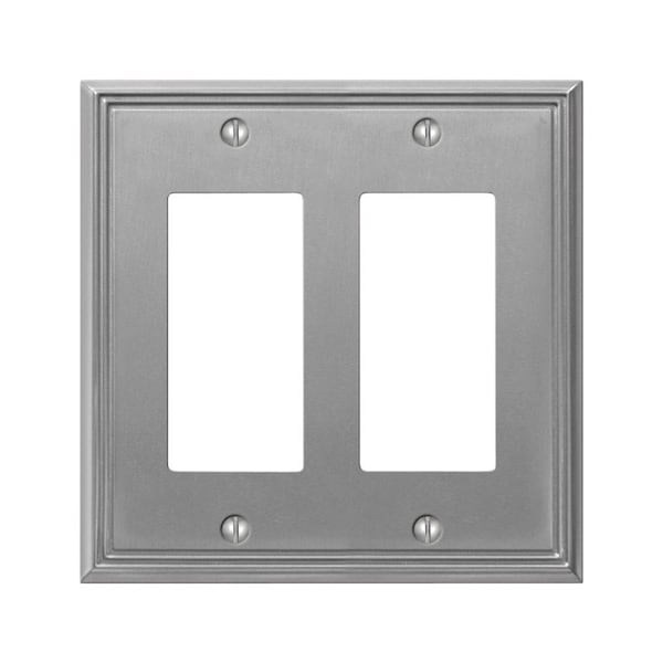 Amerelle Wallplat2Rockr Metro Bn - 77RRBN