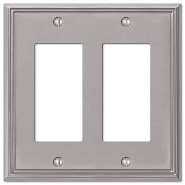 Amerelle Wallplat2Rockr Metro Bn - 77RRBN