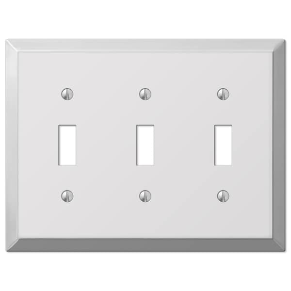 Amerelle WALLPLATE 3GANG TOGG 1PK - 161TTT