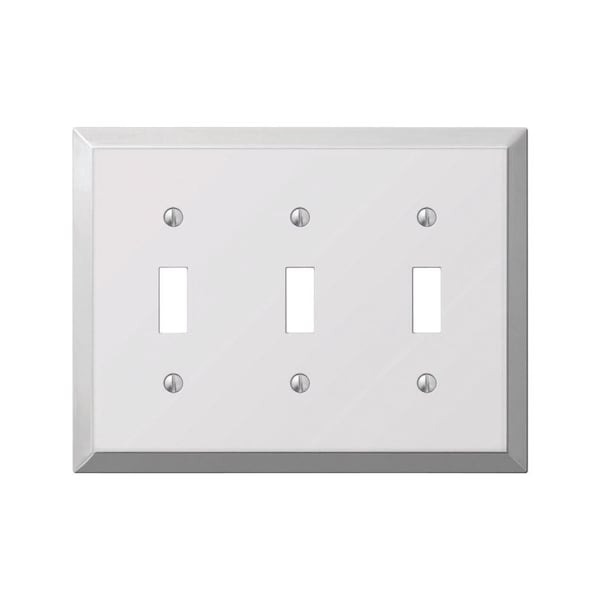 Amerelle WALLPLATE 3GANG TOGG 1PK - 161TTT