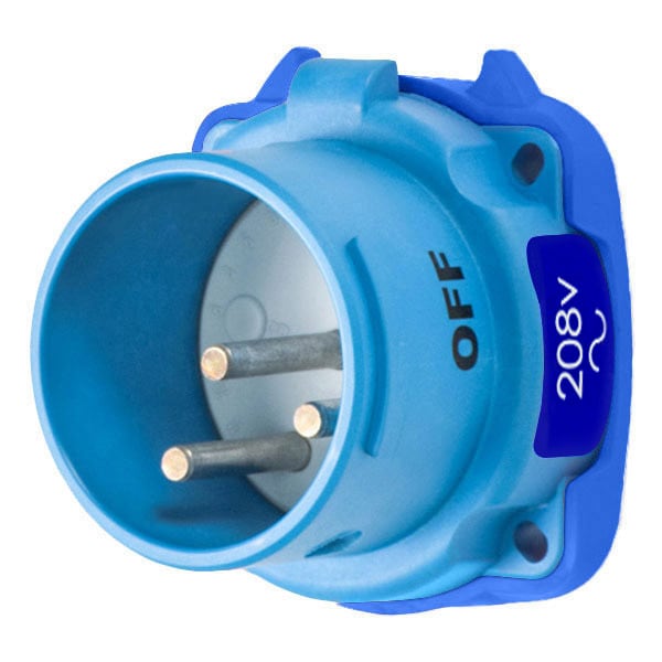 Meltric 33-18162-4X INLET TYPE 4X WATERTIGHTNESS - 33-18162-4X