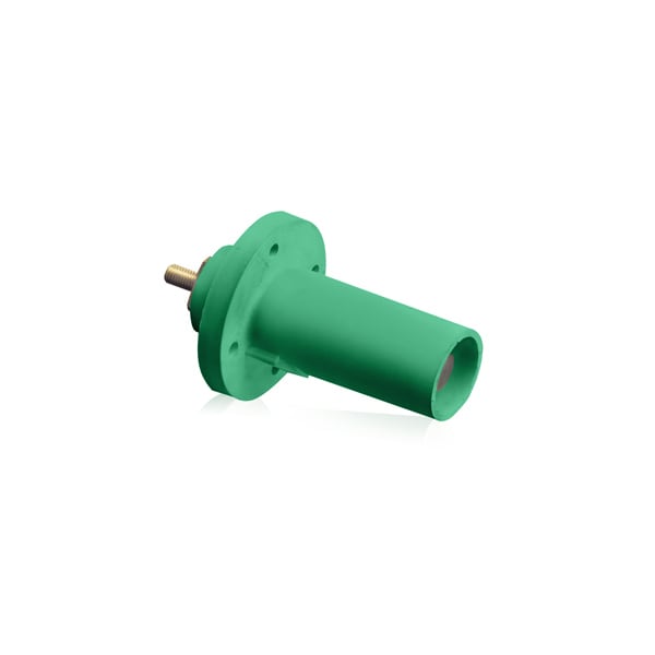 Leviton Male Panel Receptacle 90 Degree 17 Ser - 17R21-G