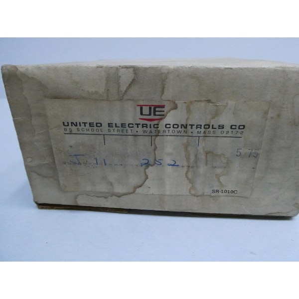 Interruptor de presión UE United Electric 0-10PSI 125/250V-AC - J11-252.