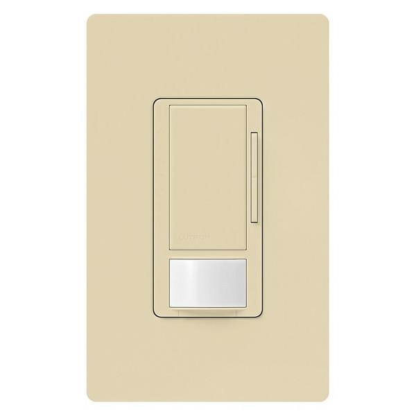 Lutron Vacancy Dimmer Snsr, Wall, Ivory - MS-Z101-V-IV