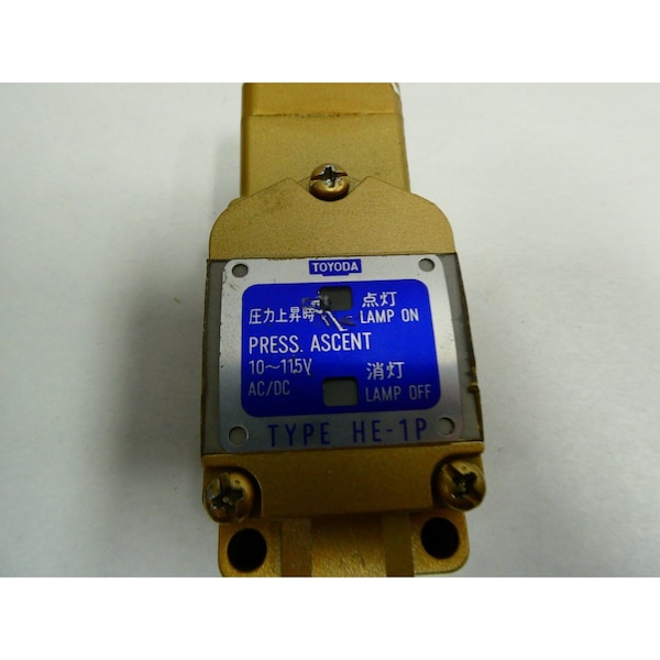 Interruptor de presión Toyoda 10-115V-CA 10-115V-CC - HE-1P
