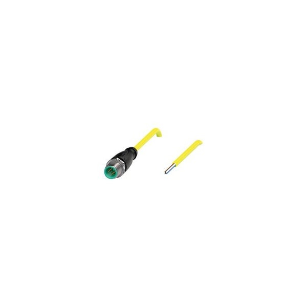 Pepperl Fuchs CABLE, 2 METER CORDSET DC - V1S-G-YE2M-PVC-U